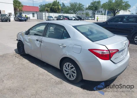 2018 Toyota Corolla Le from USA, damaged, VIN 2T1BURHE6JC068666